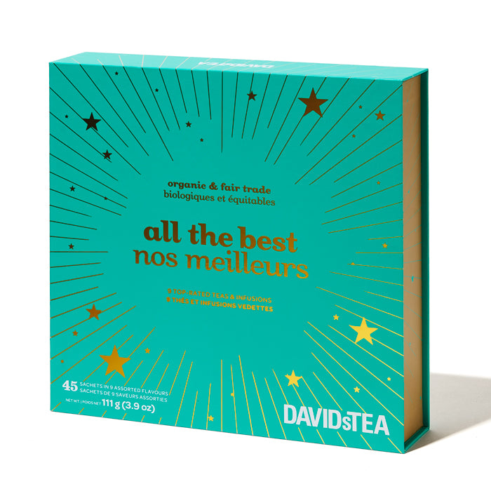 Coffret de sachets de thé Nos meilleurs
