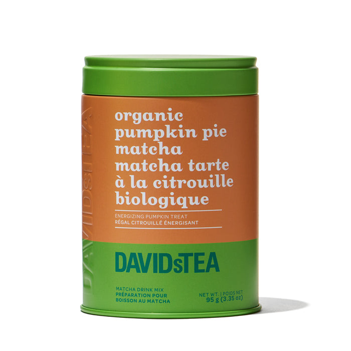 Organic Pumpkin Pie Matcha Printed Tin