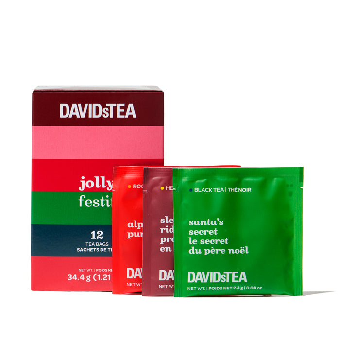 Jolly Teas Variety Pack of 12 Sachets