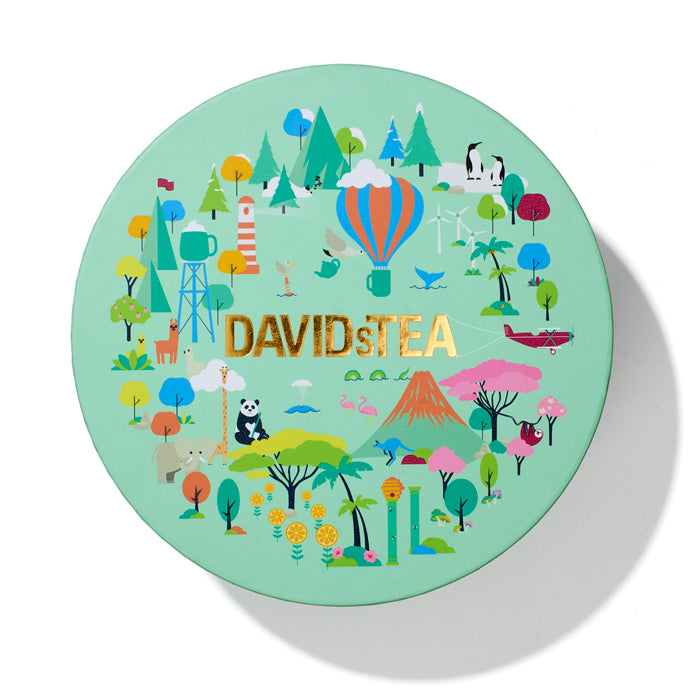 Travel with Tea Sachet Tea Wheel