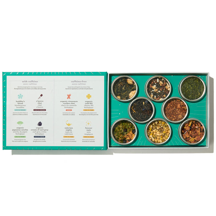 Coffret de 8 thés Nos grands favoris