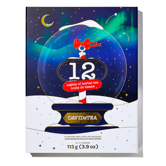 12 Nights of Herbal Tea Advent Calendar DAVIDsTEA 12 Nights of Herbal Tea Advent Calendar DAVIDsTEA