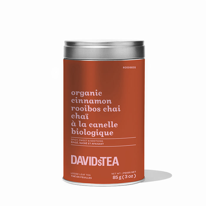 Organic Cinnamon Rooibos Chai Tea Iconic Tin