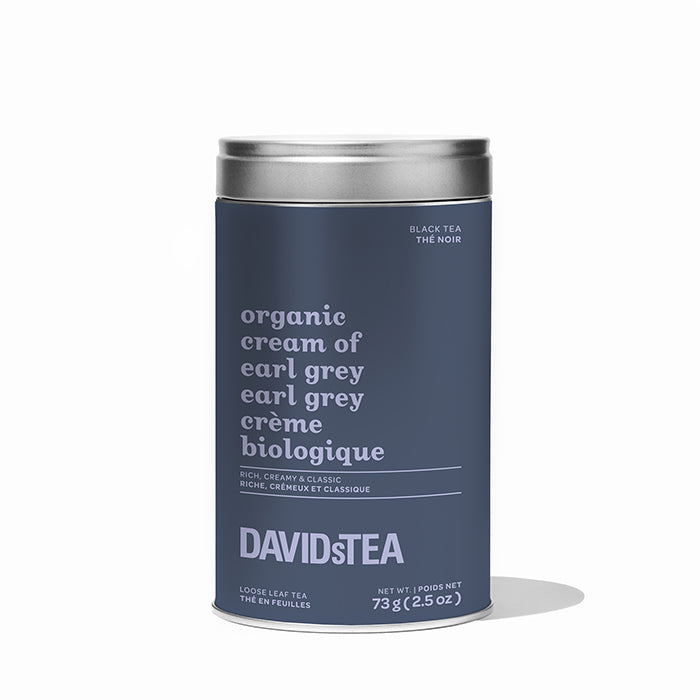 Organic Cream of Earl Grey Tea Iconic Tin