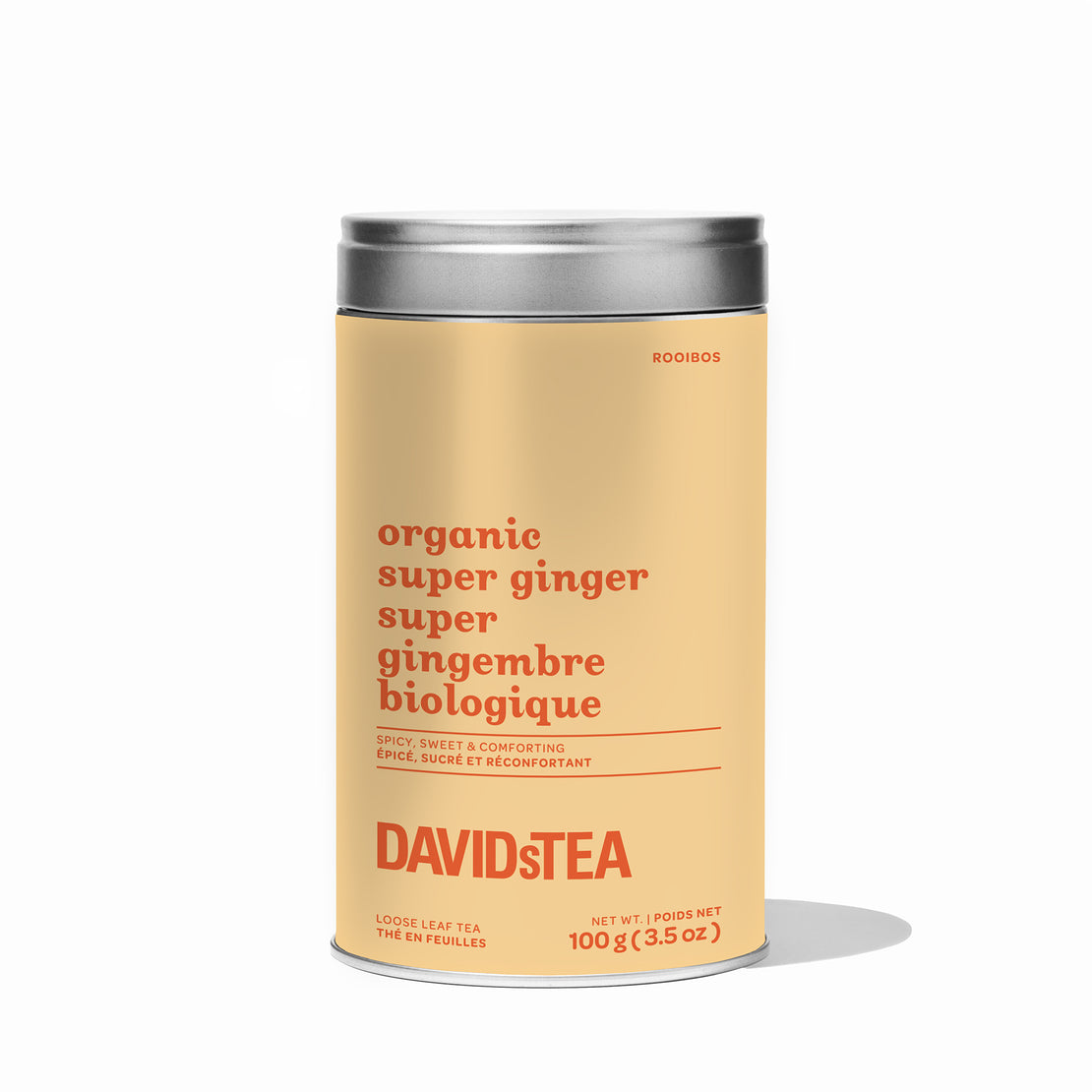 Organic Super Ginger Tea Iconic Tin