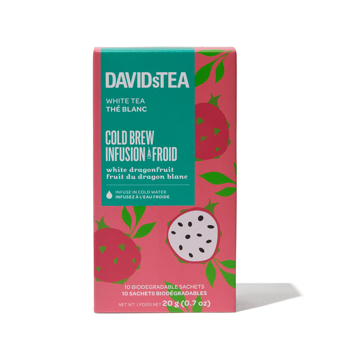 White Dragonfruit Cold Brew Tea Pack of 10 Sachets