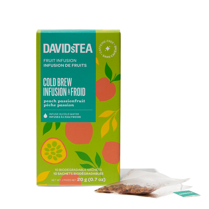 Peach Passionfruit Cold Brew Tea Pack of 10 Sachets