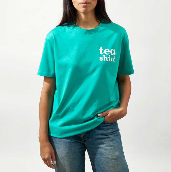 Teal Classic Tea Shirt Tee Size M