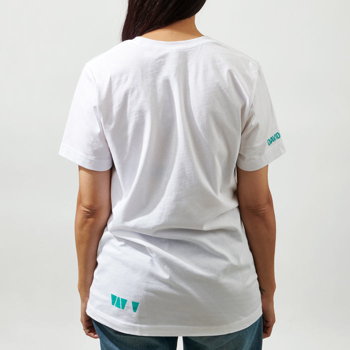 White Classic Tea Types Tee Size M