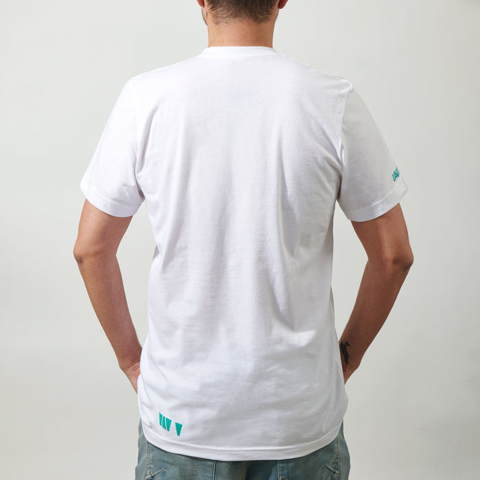 White Classic Tea Types Tee Size M