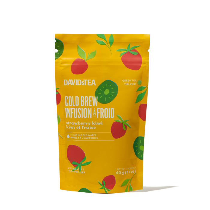 Strawberry Kiwi Cold Brew Tea