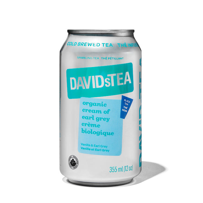 Organic Cream of Earl Grey Cold Brew Sparkling Iced Tea 4 Pack