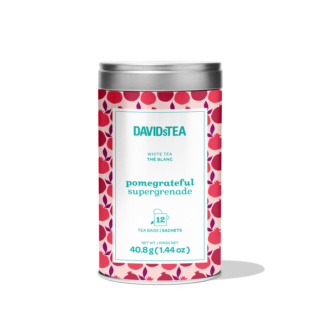 Pomegrateful Tea Tin of 12 Sachets
