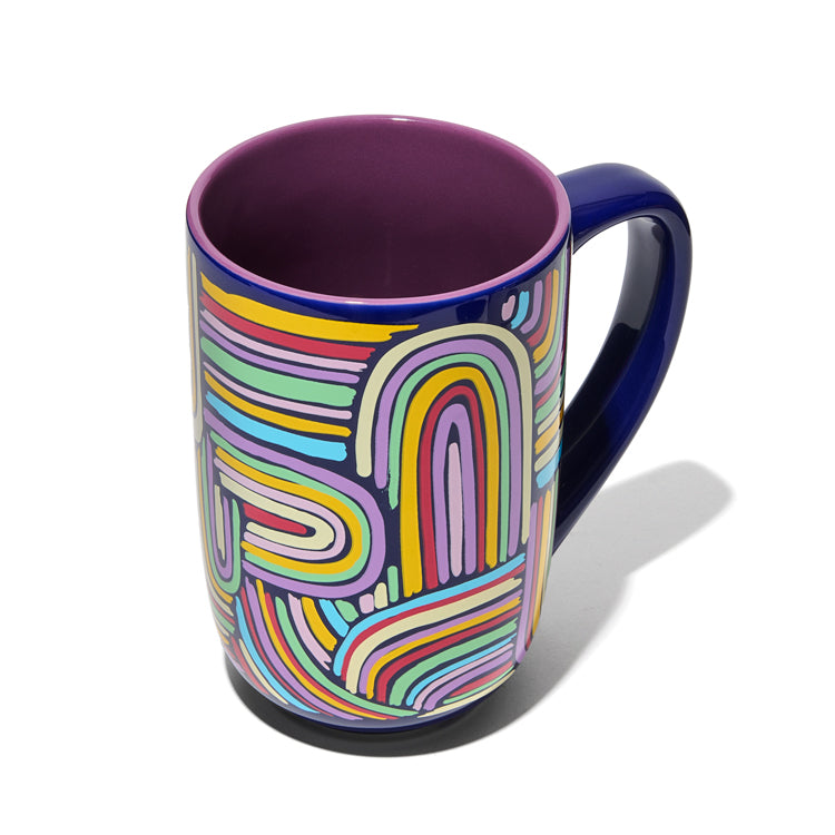 Tasse Nordic arc-en-ciel