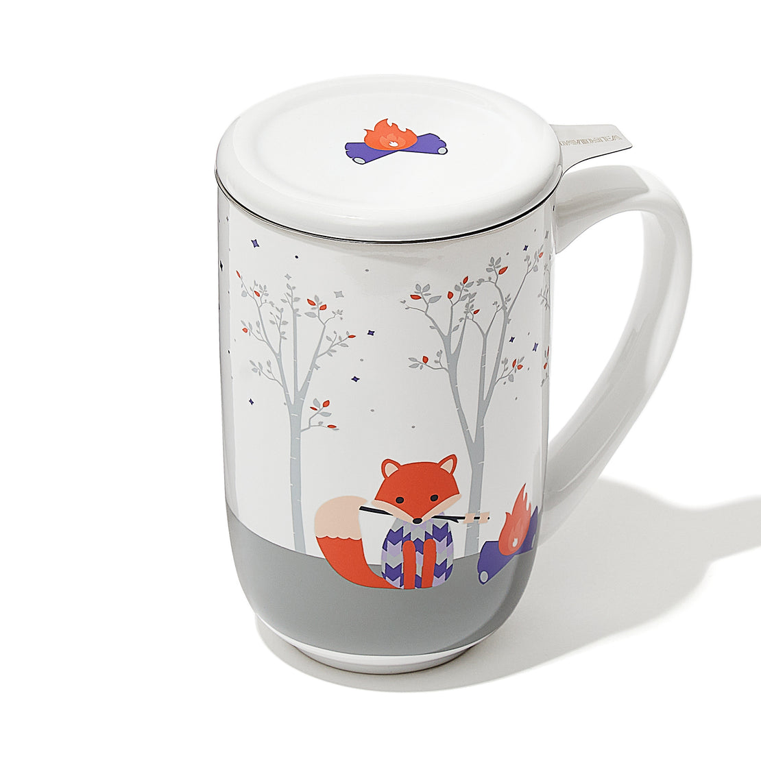 Foxy White Colour Changing Nordic Mug -