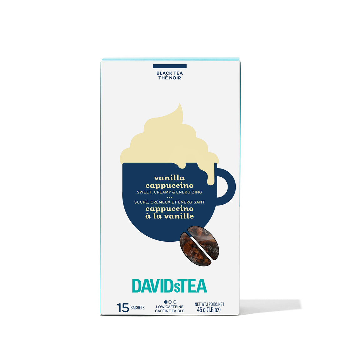 Boîte de 15 sachets de thé Cappuccino à la vanille