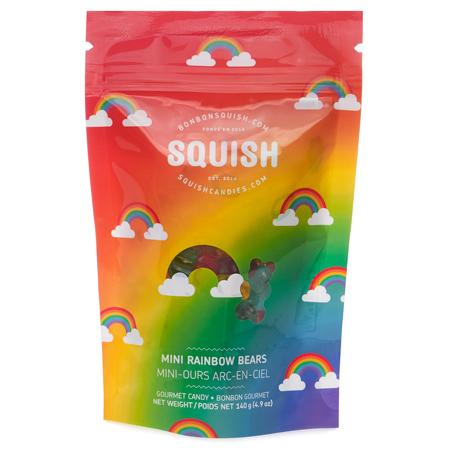 Mini Rainbow Bears Gummies by SQUISH