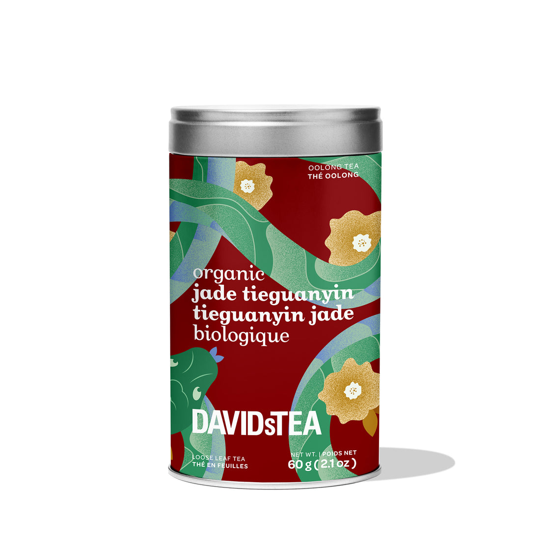 Organic Jade Tieguanyin Tea Iconic Tin