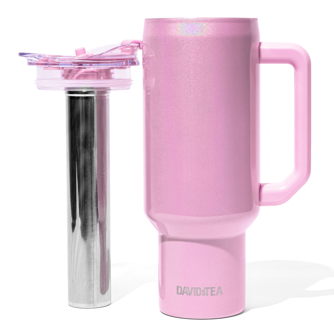 Gobelet Soif rose iridescent