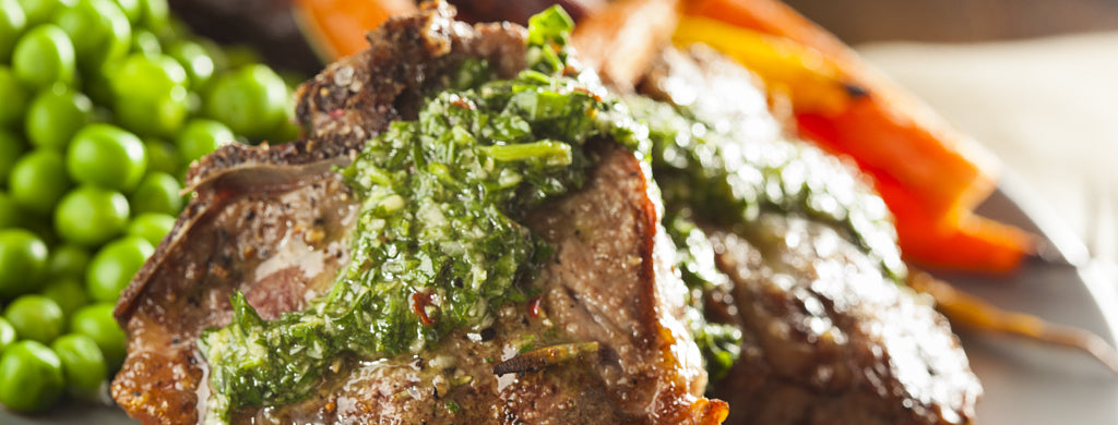 Agneau Cannellementhe à la sauce chimichurri DAVIDsTEA