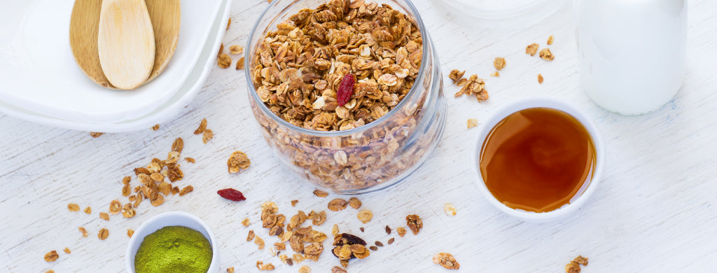 Maple Matcha Granola