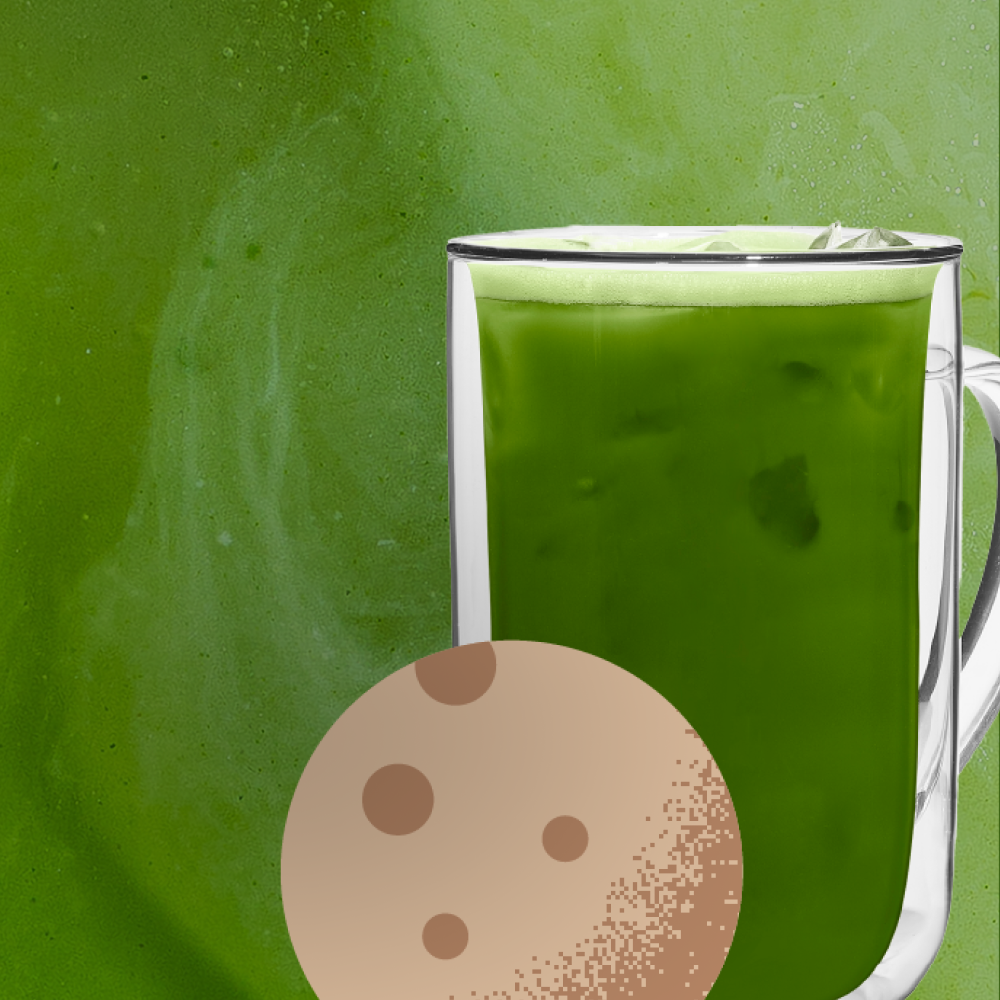 Cookie Dough Matcha Latte