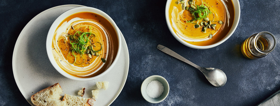 Butternut Squash Soup Recipe Made with Organic David’s Chai Tea