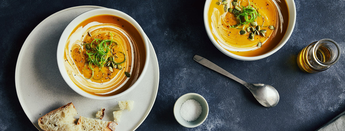 Butternut Squash Soup Recipe Made with Organic David’s Chai Tea