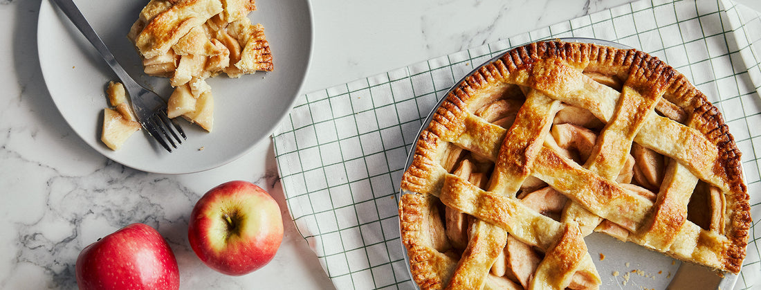 Classic Apple Pie Made with Forever Nuts Tea