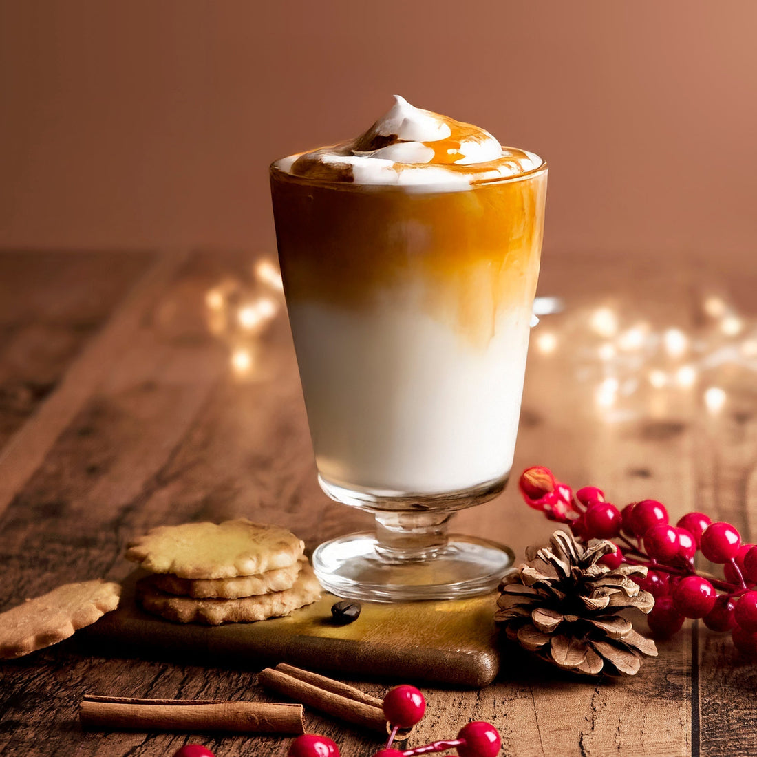 sugar cookie latte ice cream float