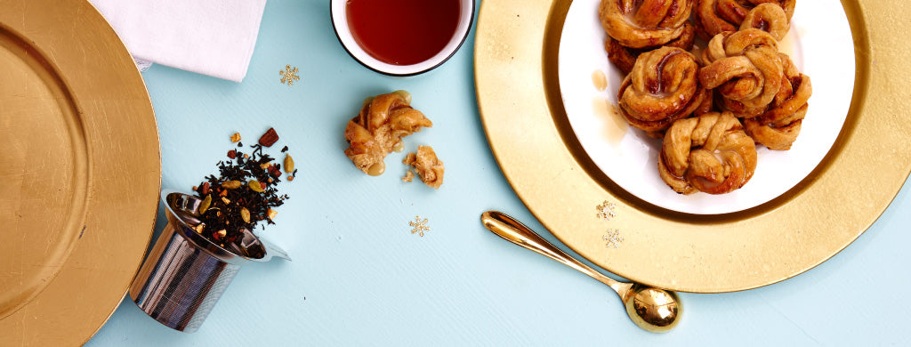 Cardamom French Toast Syrup with Swedish Cinnamon Buns