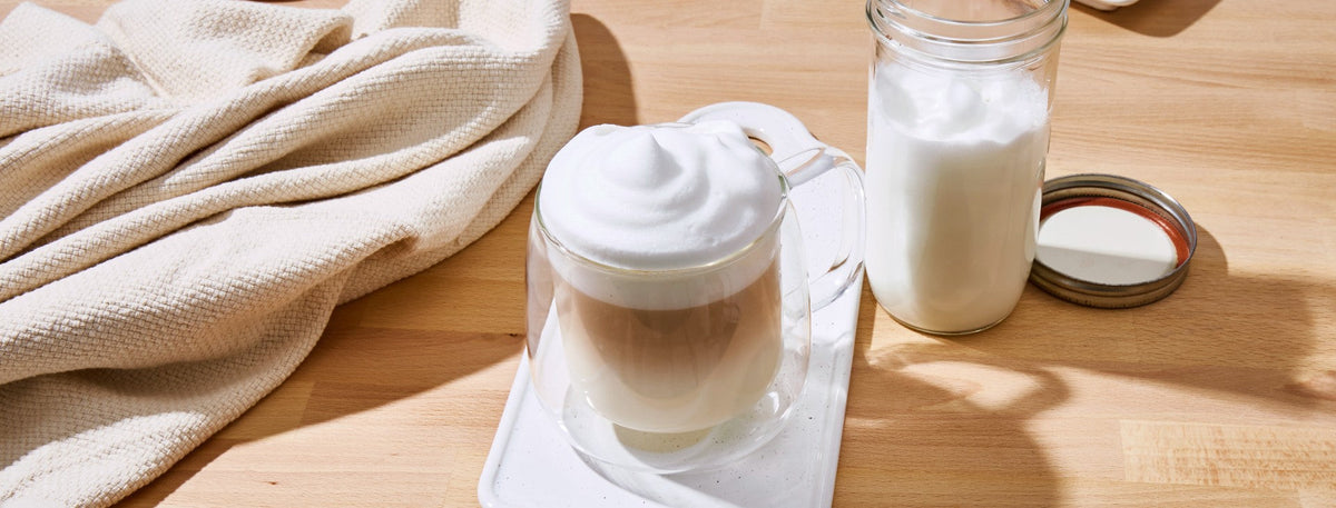 How to froth milk without a milk frother