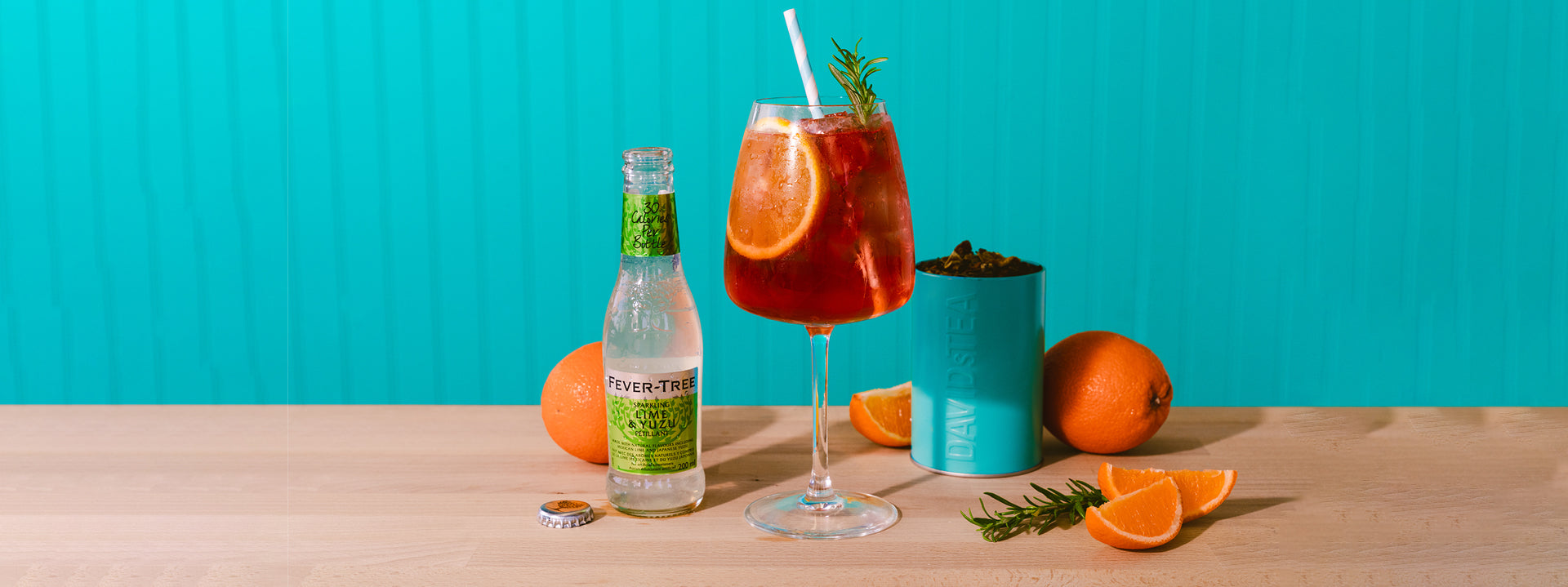 Orange Spritz Recipe: DAVIDsTEA x Fever-Tree
