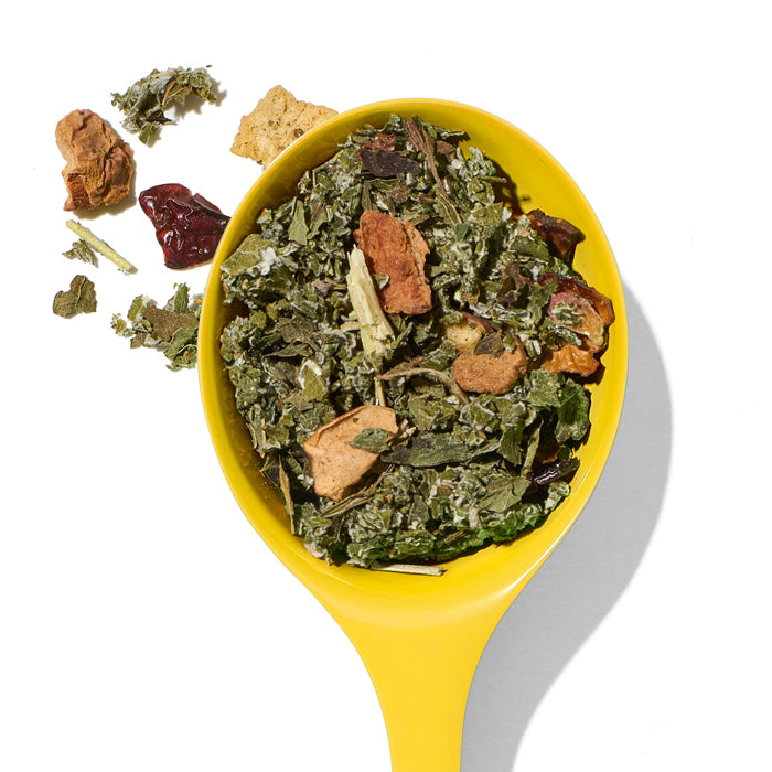 Organic Mighty Aphrodite Tea Herbal front view