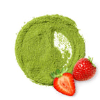 Organic Strawberry Matcha Matcha Drink Mix front view