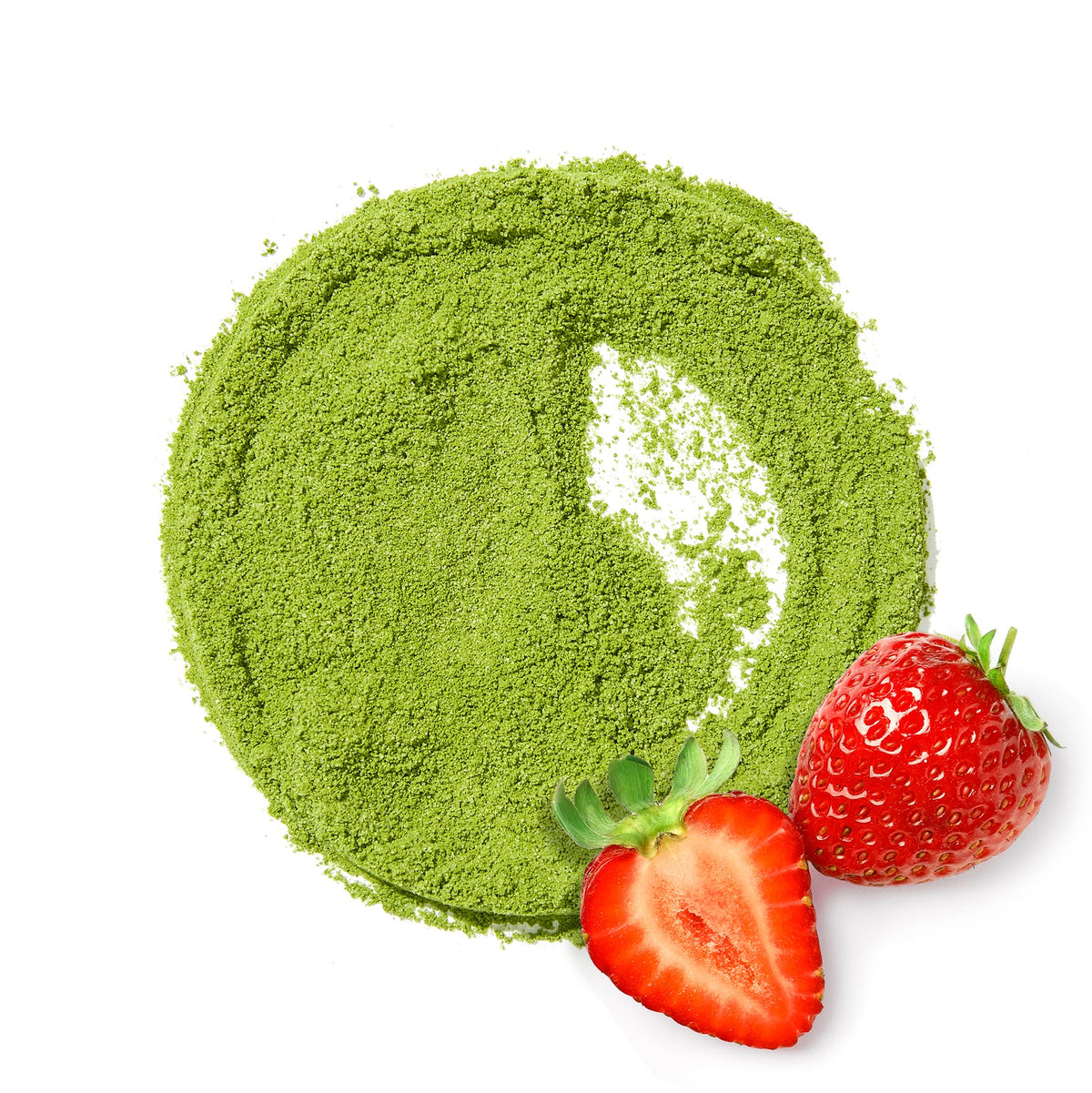 Organic Strawberry Matcha Matcha Drink Mix front view