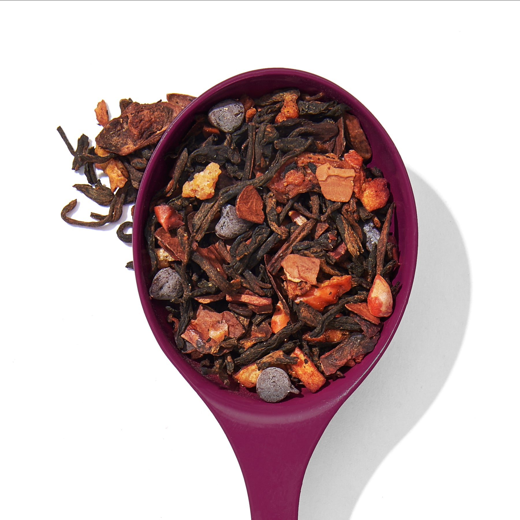Hazelnut Chocolate Tea Pu'erh front view