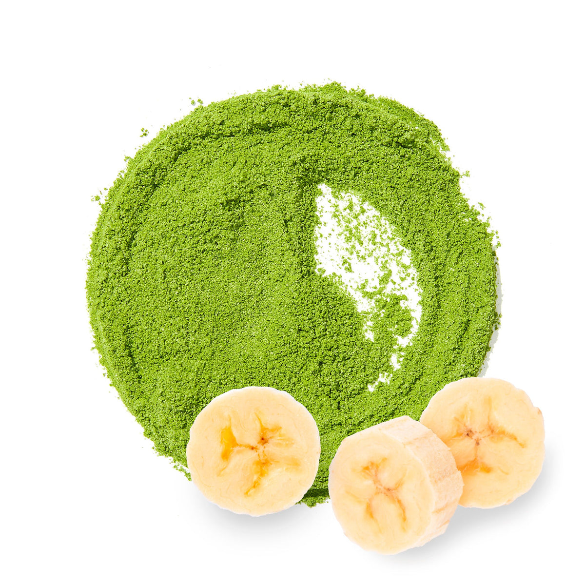 Organic Banana Matcha Matcha Drink Mix front view
