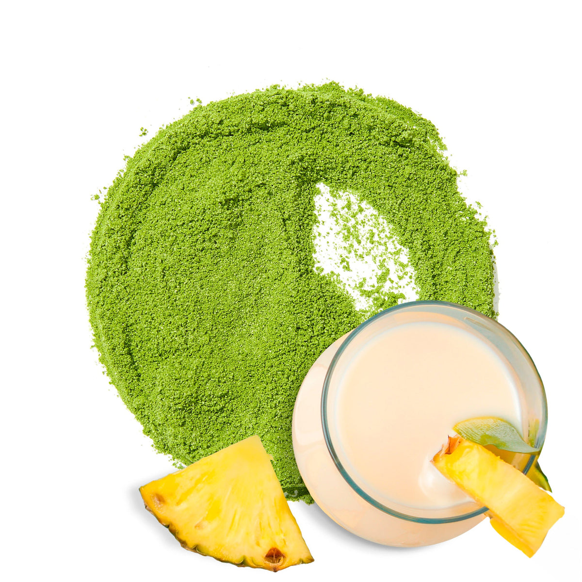 Organic PiÃ±a Colada Matcha Matcha Drink Mix front view