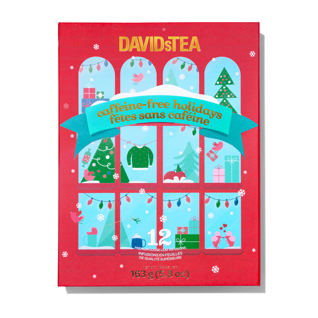 Coffret de 12 thés Thés des fêtes sans caféine