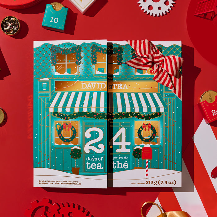 24 Days of Tea Advent Calendar DAVIDsTEA