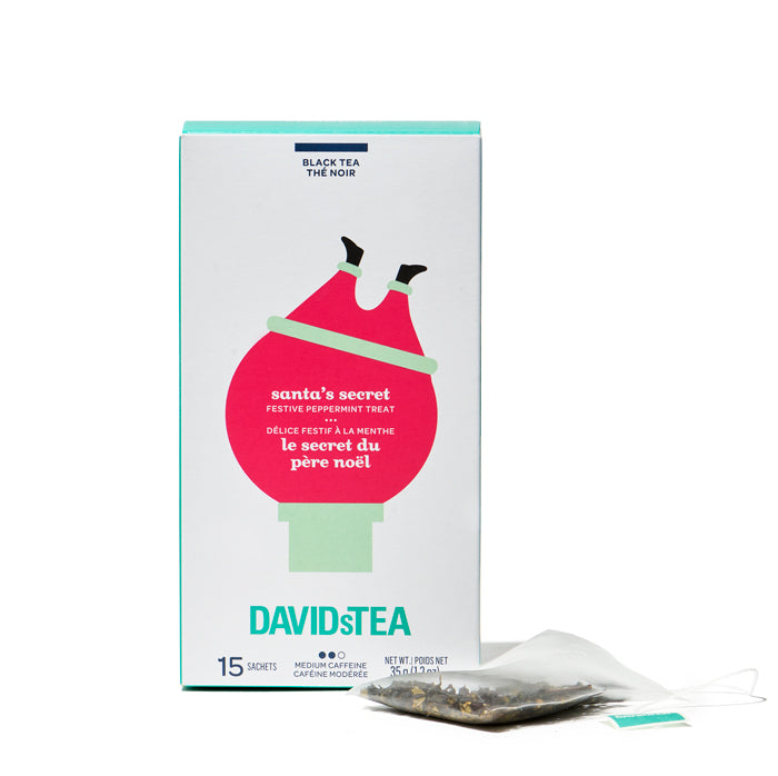 Santa's Secret Tea Pack of 15 Sachets – DAVIDsTEA