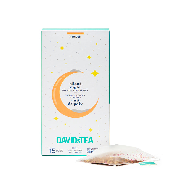 Silent Night Tea Pack of 15 Sachets Rooibos front view