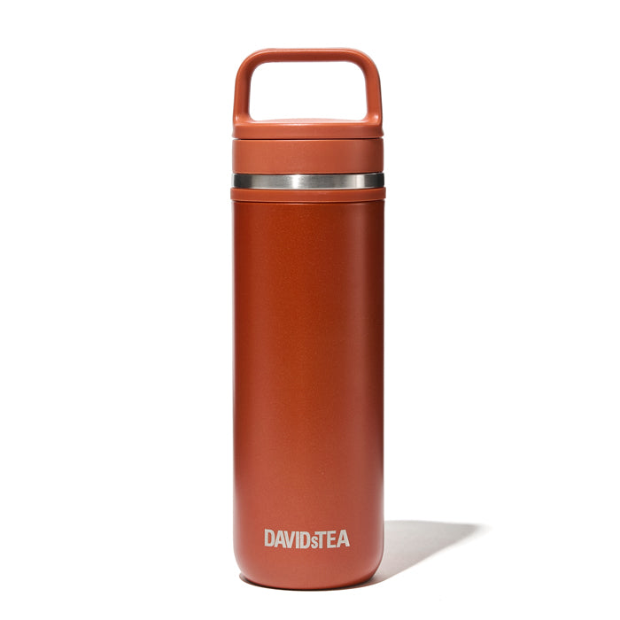 Tasse de voyage à poignée citrouille épicée