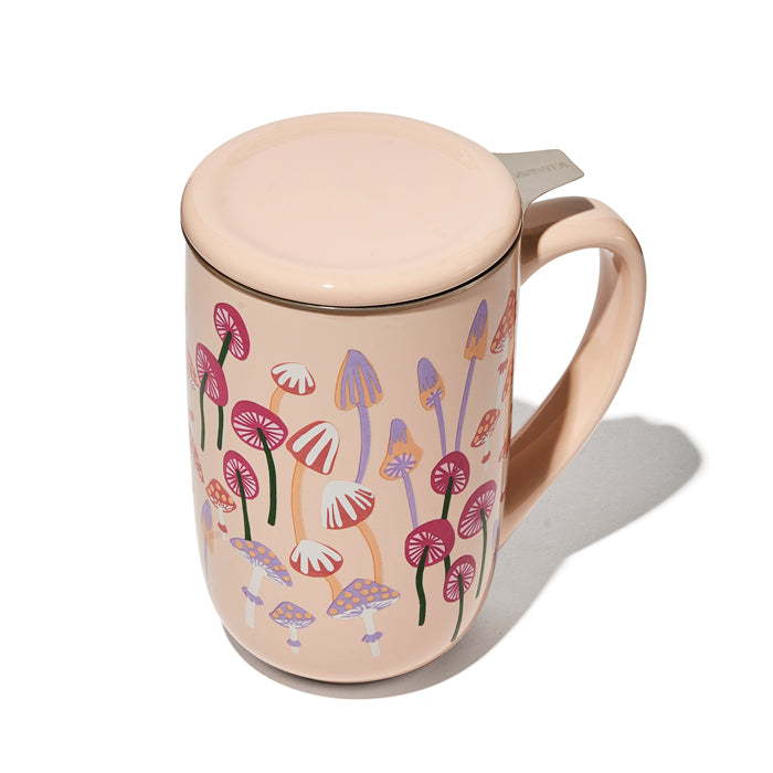 Pink Magical Mushroom Nordic Mug