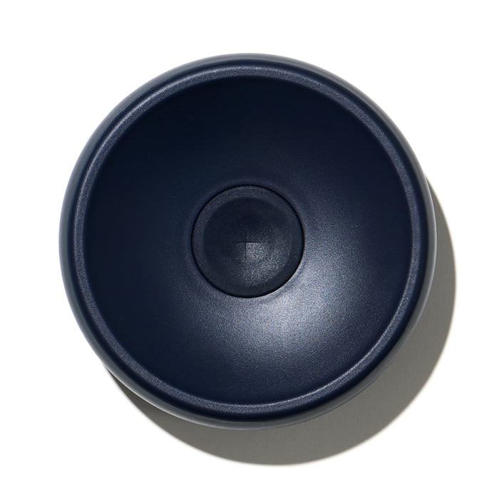 Midnight Blue Bubble Tumbler  detail