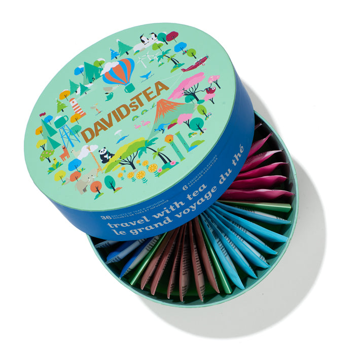 Travel with Tea Sachet Tea Wheel