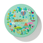 Travel with Tea Sachet Tea Wheel  front view