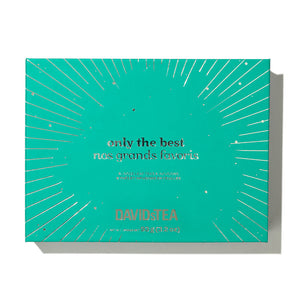 Only the Best 8 Tea Sampler  front view