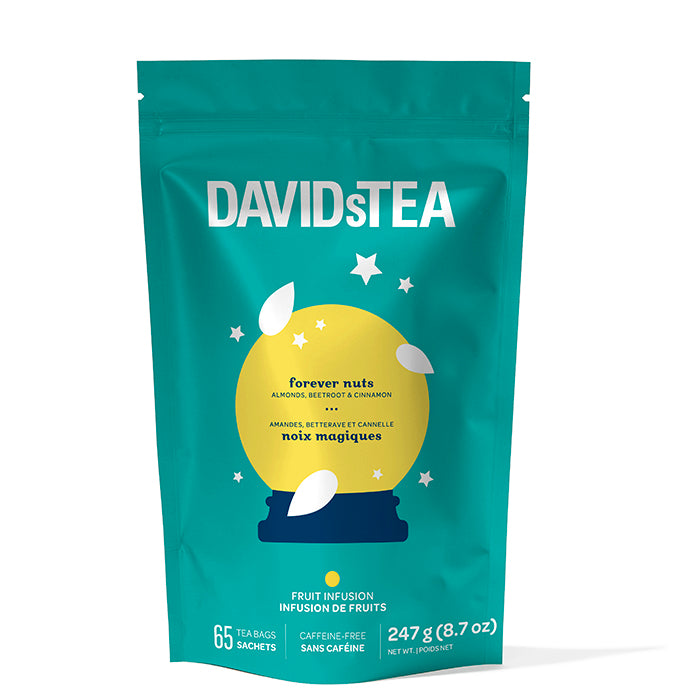 Forever Tea Forever Nuts Tea Bag of 65 Sachets – DAVIDsTEA